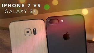 Image result for Samsung Galaxy S7 Edge vs iPhone 7