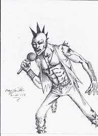 Image result for Punk Jesus Drawing