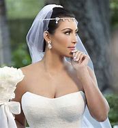 Image result for Kim Kardashian Bridal Makeup Look