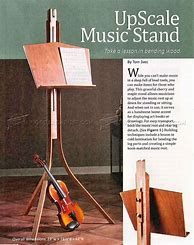 Image result for Music Stand Plans