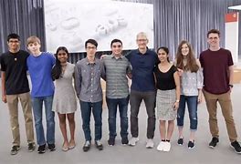Image result for Tim Cook WWDC Student