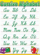 Image result for Classroom Cursive Alphabet