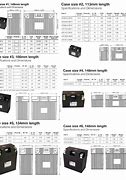Image result for Battery Spec Sheet