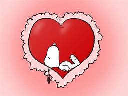 Image result for Snoopy Heart