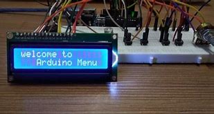 Image result for Tạo Menu Arduino LCD