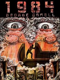 Image result for Orwell 1984 Illustration