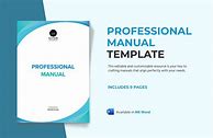 Image result for Professional Manual Template Word