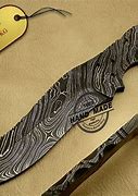 Image result for Damascus Knife Blank Blades