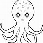 Image result for Octopus Black and White Drawing
