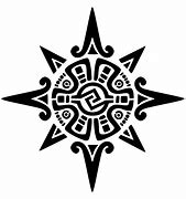 Image result for Aztec Sun Symbol