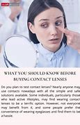 Image result for What You Should Know Before Buying Contacts