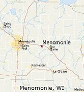 Image result for Menomonie WI Zip Code Map