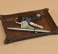 Image result for custom leather valet trays