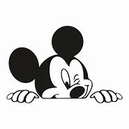 Image result for Mickey Mouse Laying Down SVG