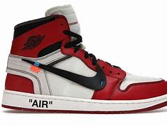 Image result for Off White Nike Jordan 1 Stock X