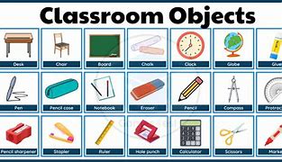 Image result for Pictures of Classroom Objects