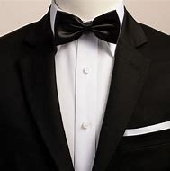Image result for Men's Patterned Shirt Black Bow Tie