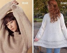 Image result for Knit vs Crochet