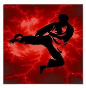 Image result for Poster Martial Arts Red Color Background