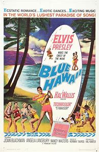 Image result for Blue Hawaii Poster