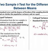 Image result for Two Sample T-Test