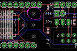 Image result for Through Hole vs Surface Mount PCB Drawing