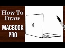 Image result for How to Draw a Apple Laptop