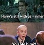 Image result for Harry Potter X Draco Malfoy Memes