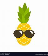 Image result for Cartoon Pineapple with Sunglasses