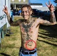 Image result for Rappers Tattoos Lil Skies