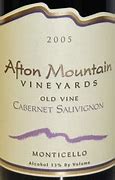 Image result for Afton Mountain Cabernet Sauvignon