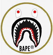 Image result for BAPE Shark Logo White Background