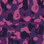 Image result for BAPE Camo Print