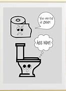 Image result for Funny Bathroom Graphics