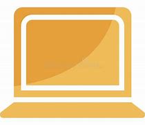 Image result for Laptop Icon Orange