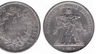 Image result for 5 Francs Hercule De 1889
