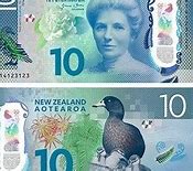 Image result for Colour of a Ten Dollar Note NZ