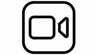 Image result for White FaceTime Icon