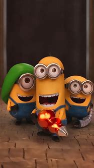 Image result for Minion Standing Next to Post Light