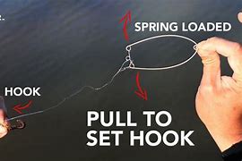 Image result for Spring Loaded Fish Hooks