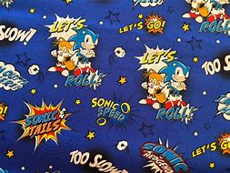 Image result for Sonic the Hedgehog Gift Wrap