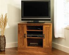 Image result for Corner TV Stands for Flat Screen TVs