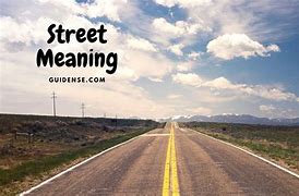 Image result for Local Steet Meaning