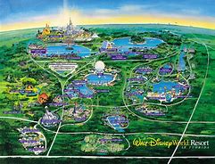 Image result for Walt Disney World Park Map