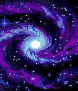 Image result for Pixelated Galaxy