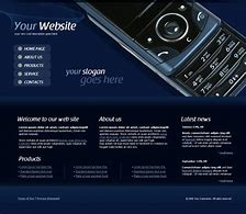 Image result for Phone Website Template