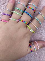 Image result for Seed Bead Rings