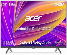 Image result for 40 Inch Smart TV with Center Stand