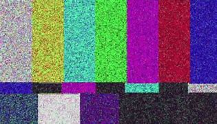 Image result for TV Screen Colors No Signal