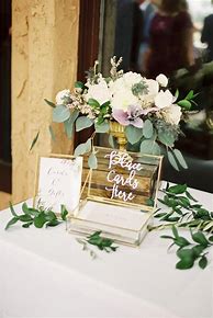 Image result for Card and Gift Welcome Table
